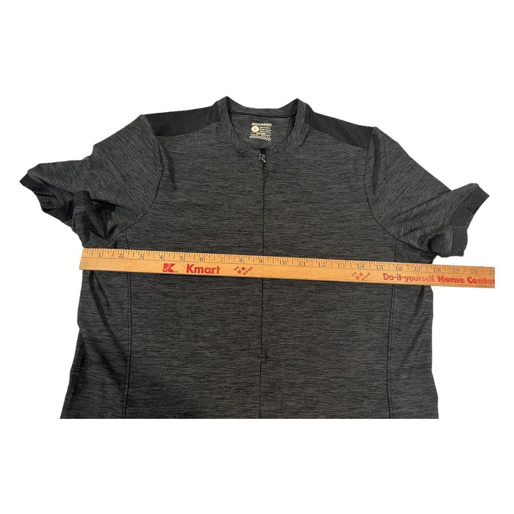 Bontrager Women's Jersey Gray‎ Cap Sleeve Pockets Size Large - Picture 8 of 15